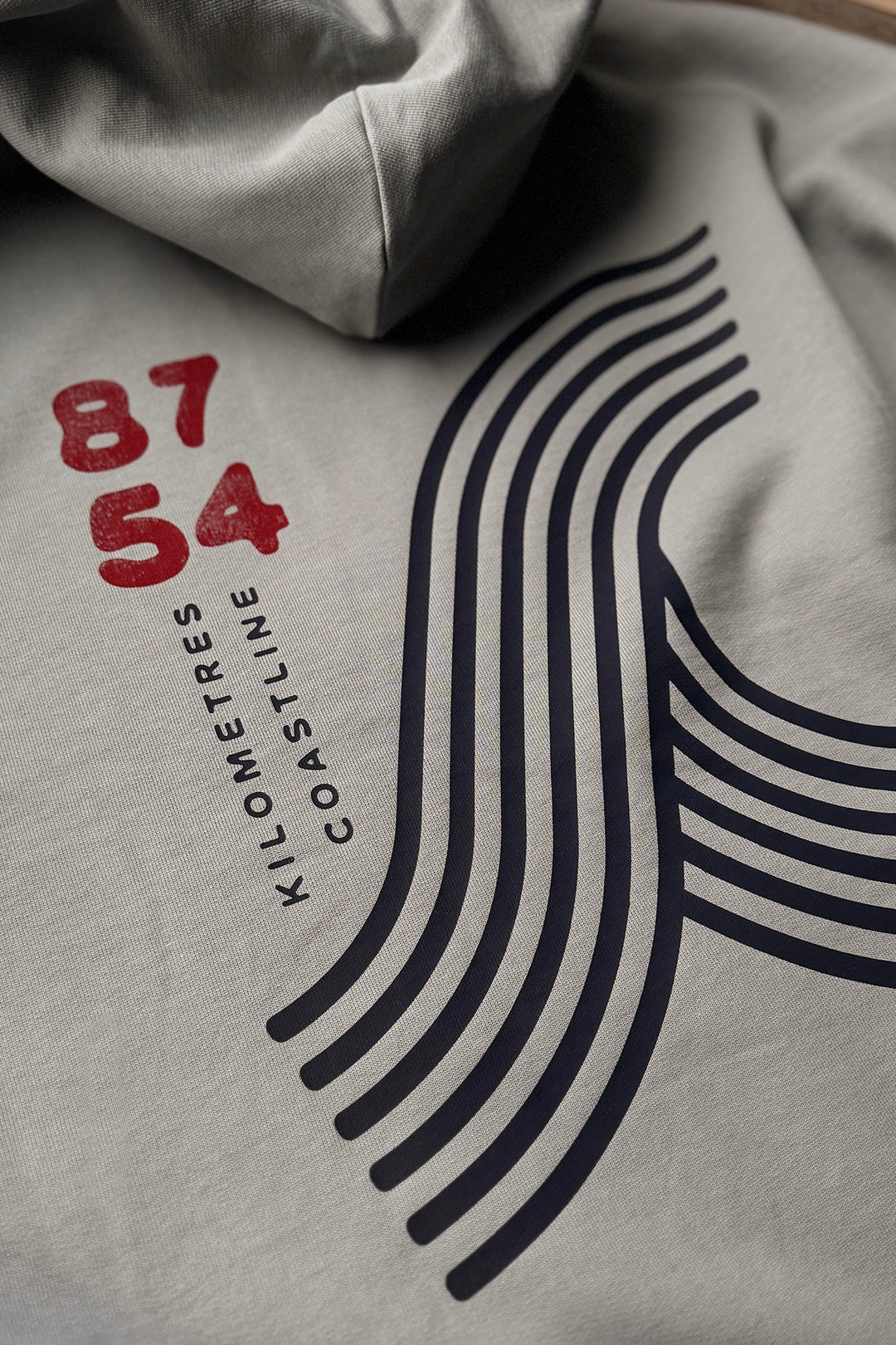 Hoodie "8754 KM of Coastline"