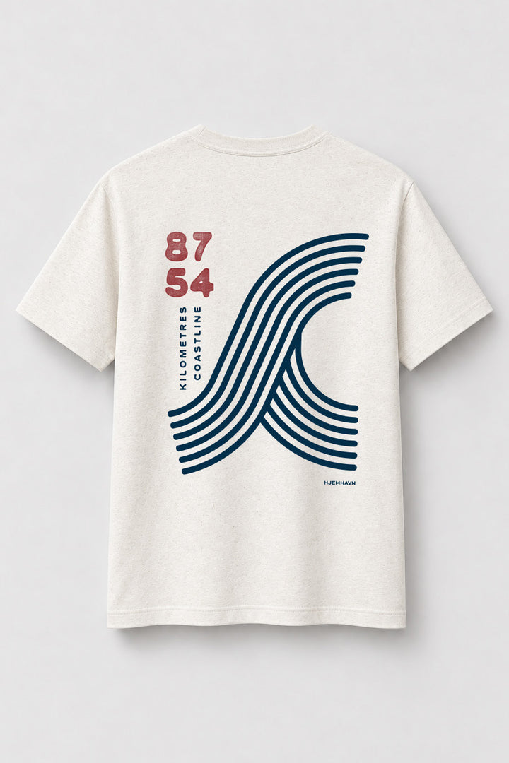 Tee "8754 KM of Coastline"