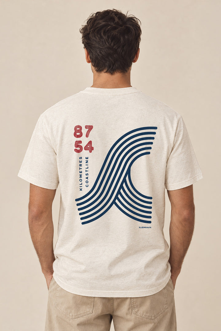 Tee "8754 KM of Coastline"