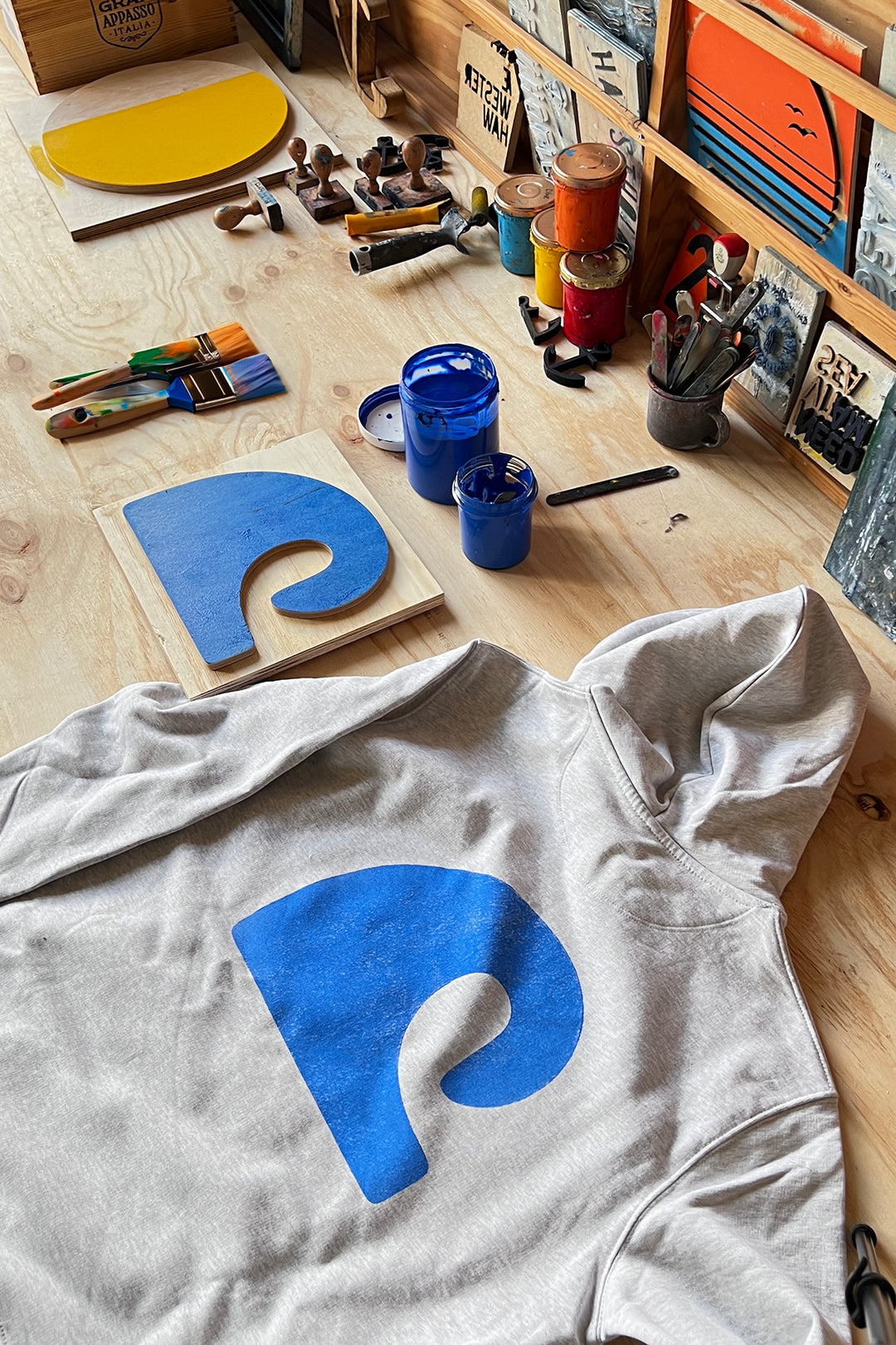 Hoodie "Big Wave"