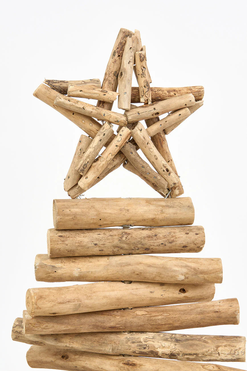 Juletræ i drivtømmer - 70 cm