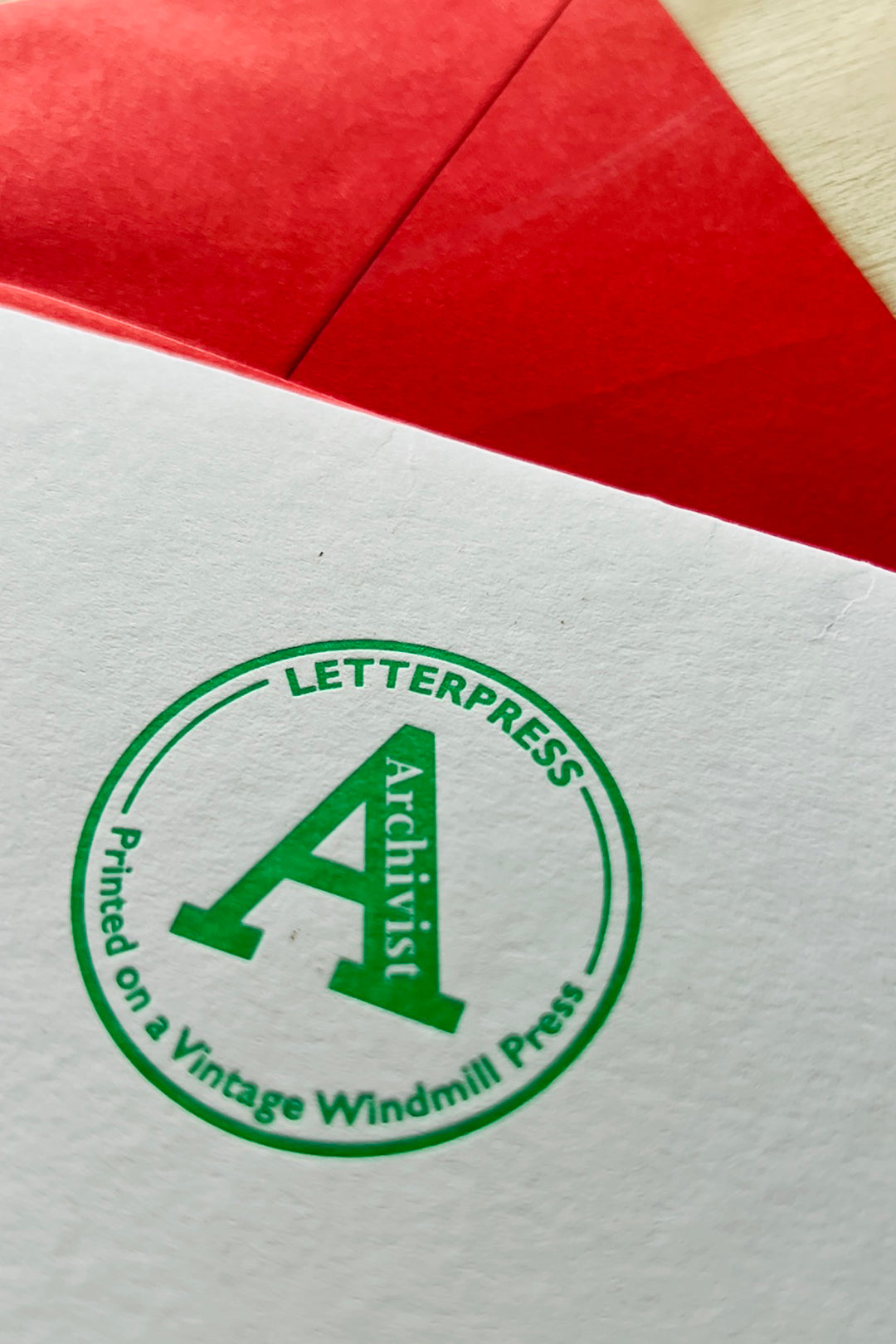 Letterpress Card "Merry Christmas" 