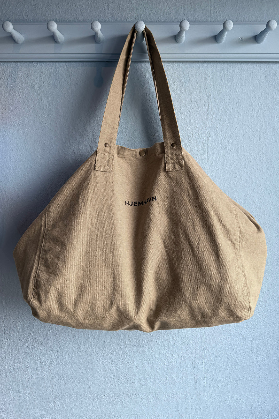 Faded Shopper Bag "Hjemhavn"