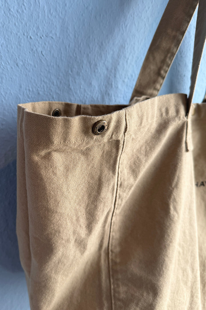 Faded Shopper Bag "Hjemhavn"