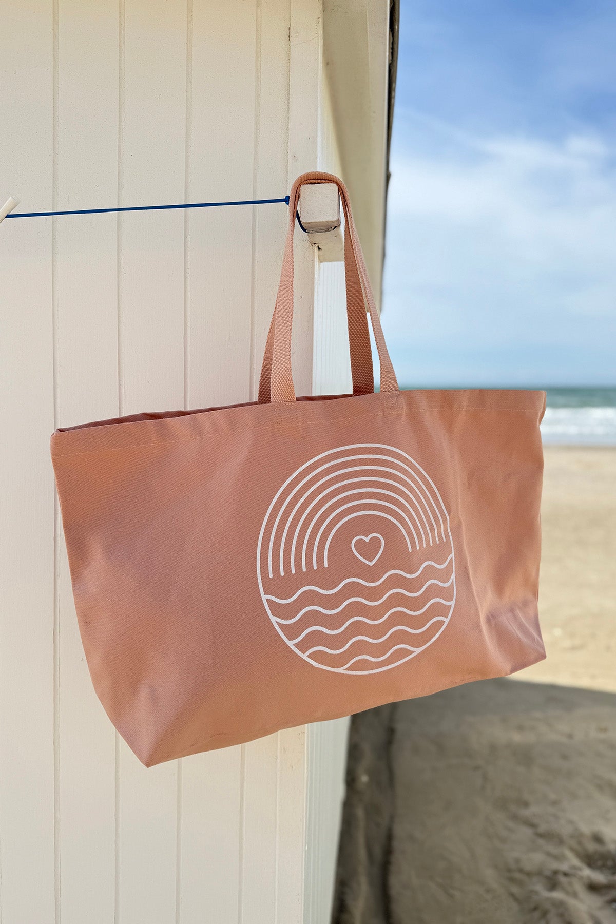 Strandtaske "We Love Ocean"