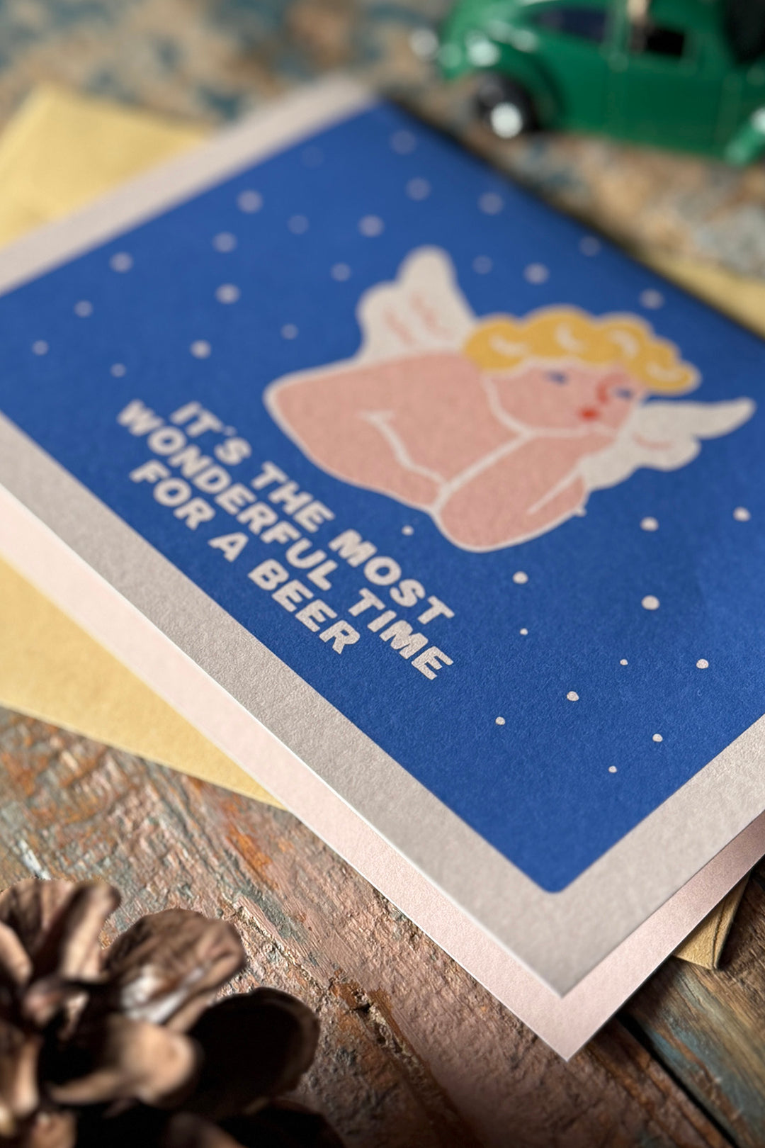 Weihnachtskarte (5er-Pack) "Harbor Angels"