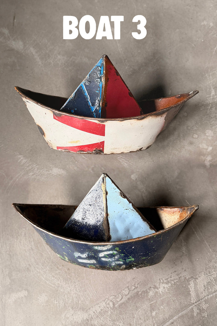 Papirbåd - Upcycling