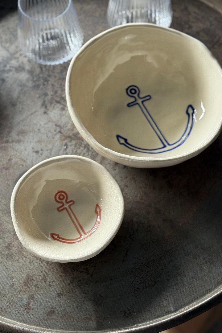 Anchor Bowls - To størrelser