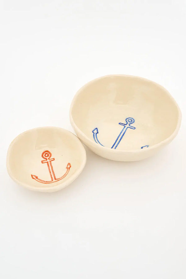 Anchor Bowls - To størrelser