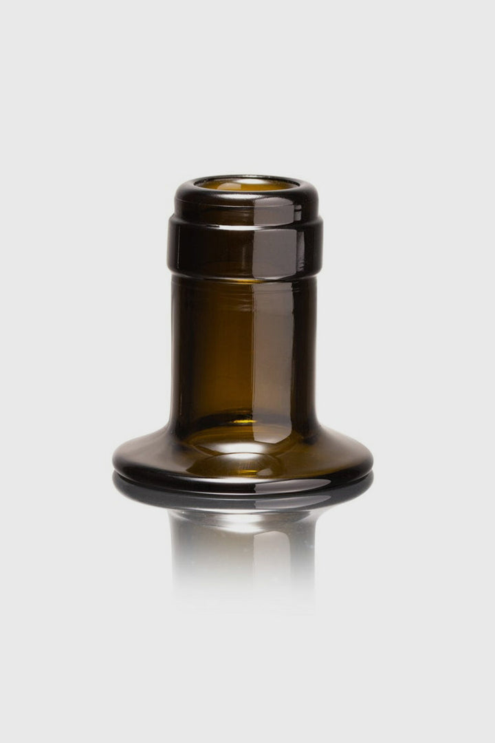 Lysestage fra vinflasker - Upcycling