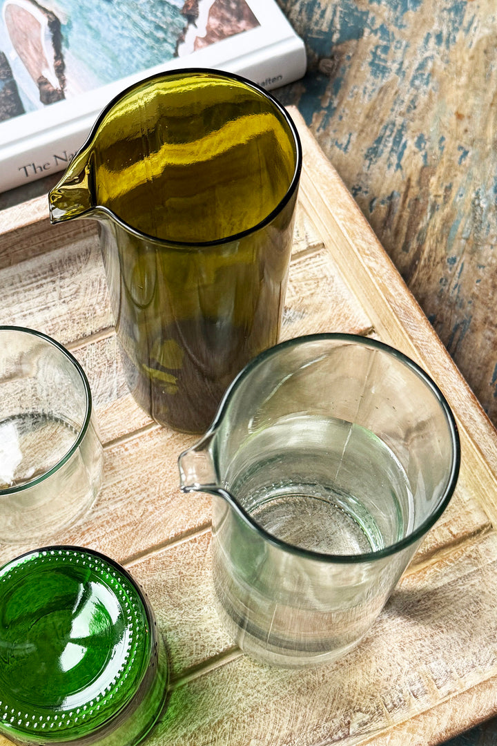 Kande fra vinflasker - Upcycling