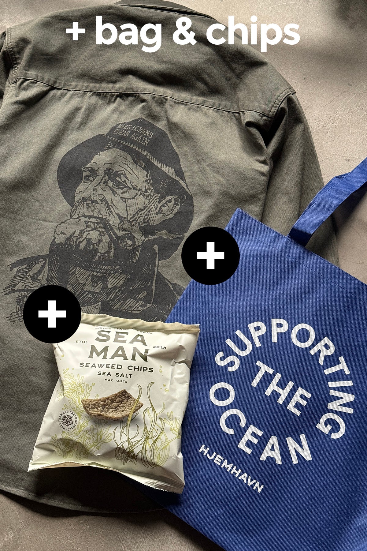 Overshirt "Fiskeren aka. Chefen" | PACK |