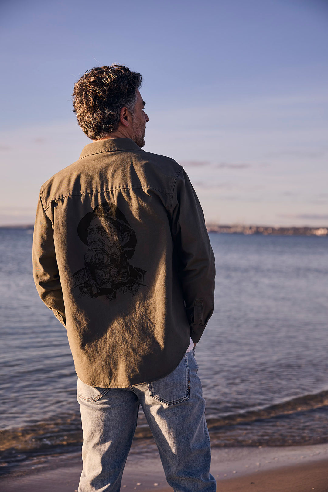 Overshirt "Fiskeren aka. Chefen"