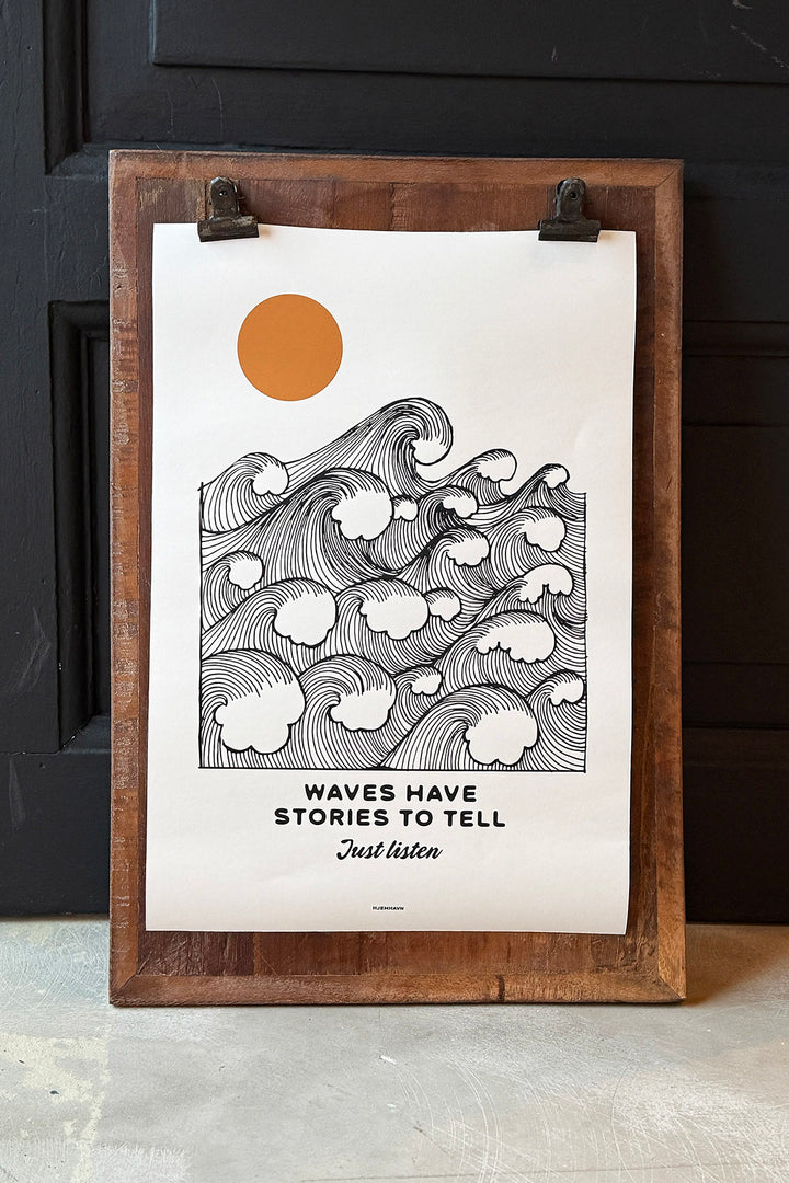 Klemmbrett aus recyceltem Holz