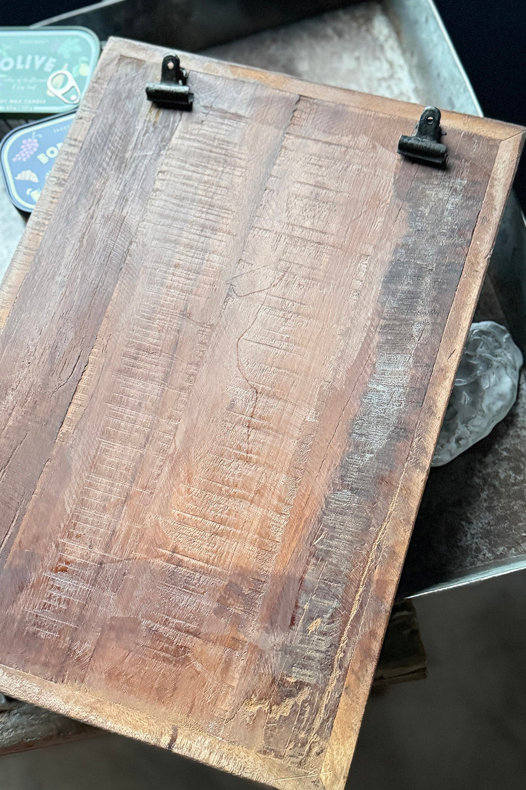 Klemmbrett aus recyceltem Holz