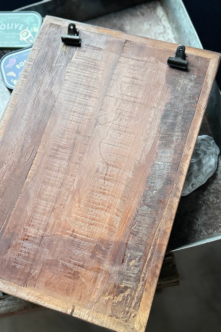 Klemmbrett aus recyceltem Holz