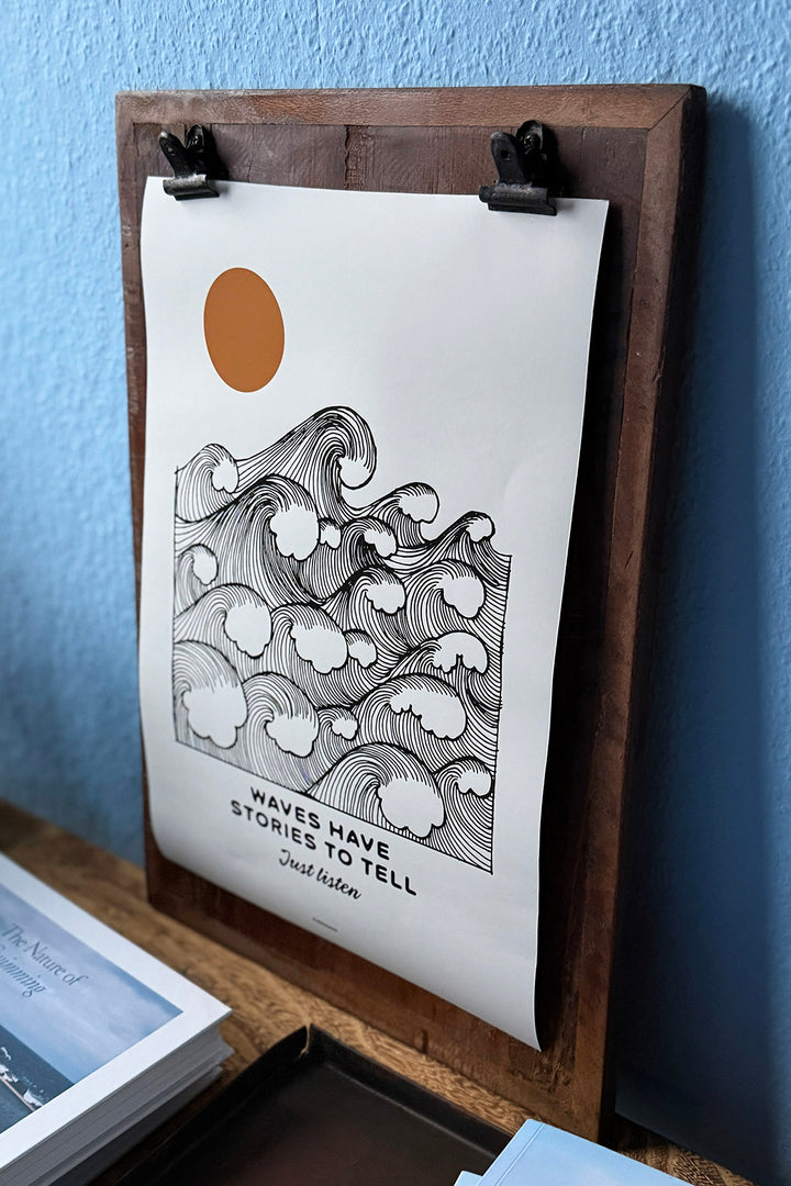 Klemmbrett aus recyceltem Holz