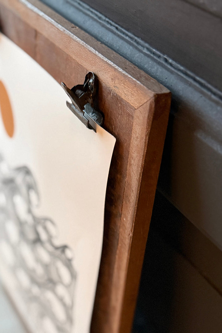 Klemmbrett aus recyceltem Holz