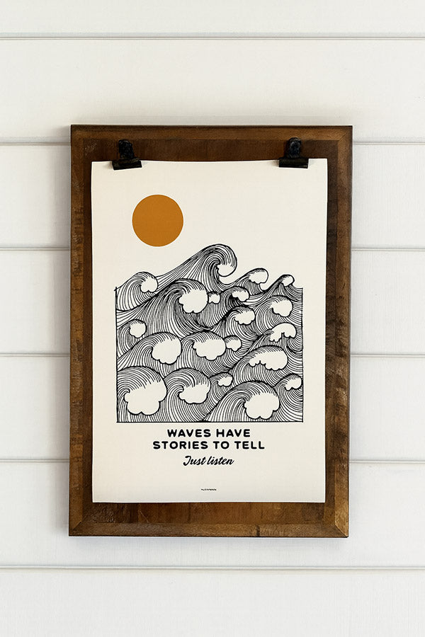 Klemmbrett aus recyceltem Holz