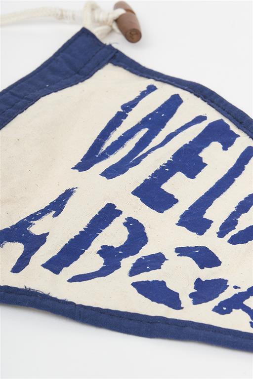 Vimpel "Welcome Aboard"