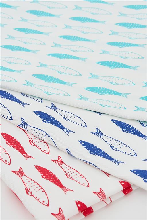 Viskestykker "Fisk" (3-Pak)