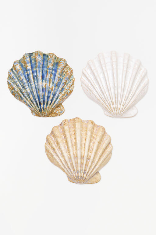 Muscheln – Keramik (3 Stück)