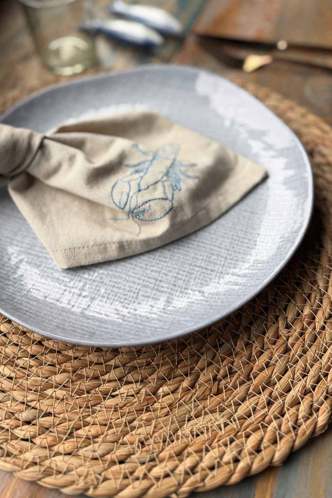 Dækkeserviet - Ø38 cm