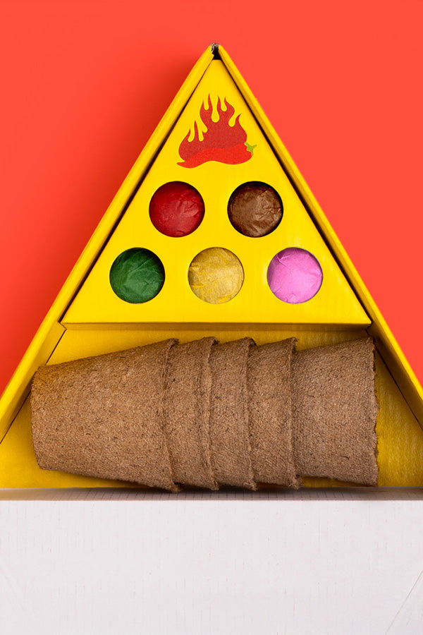 Hot Peppers Growing Kit