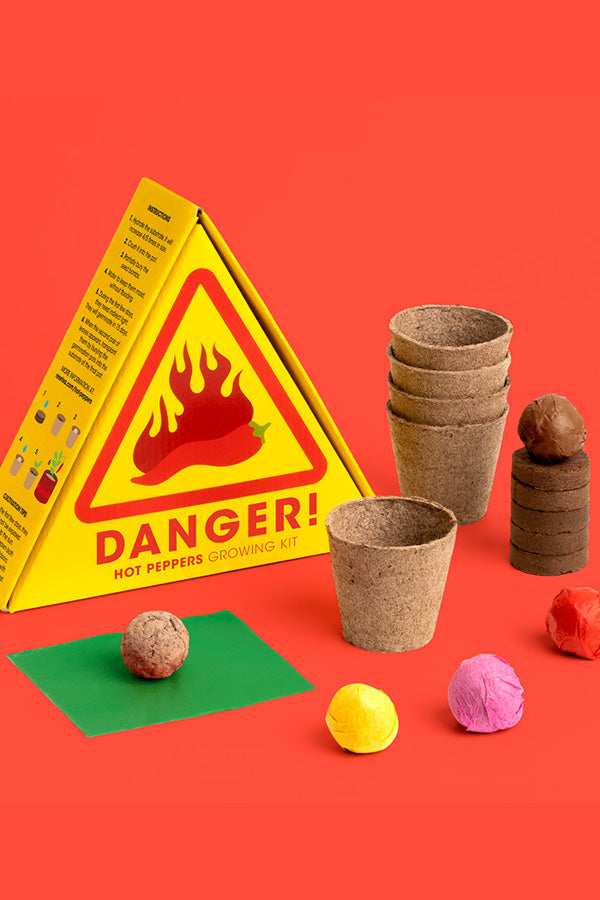 Hot Peppers Growing Kit