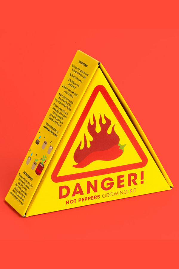 Hot Peppers Growing Kit