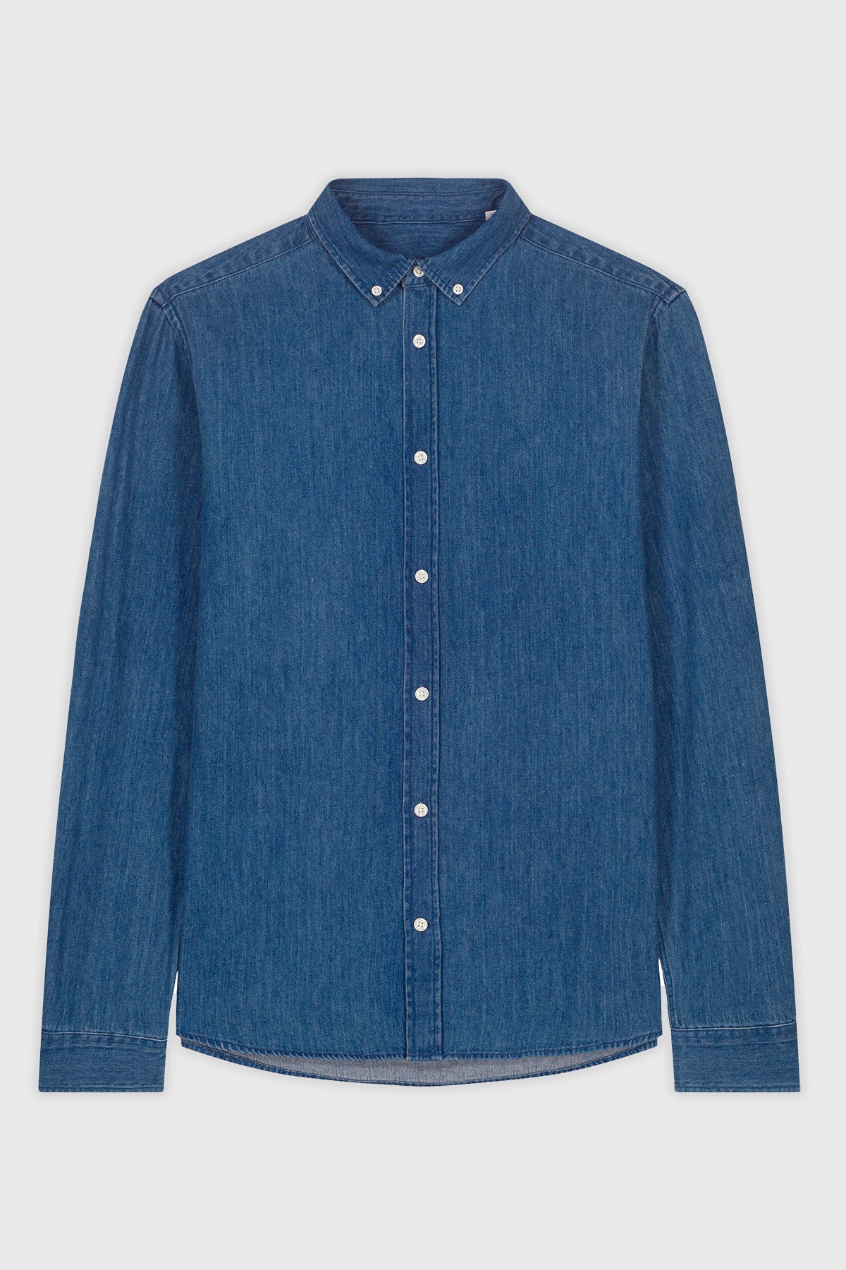 Organic Denim Shirt - Dark Wash - Men