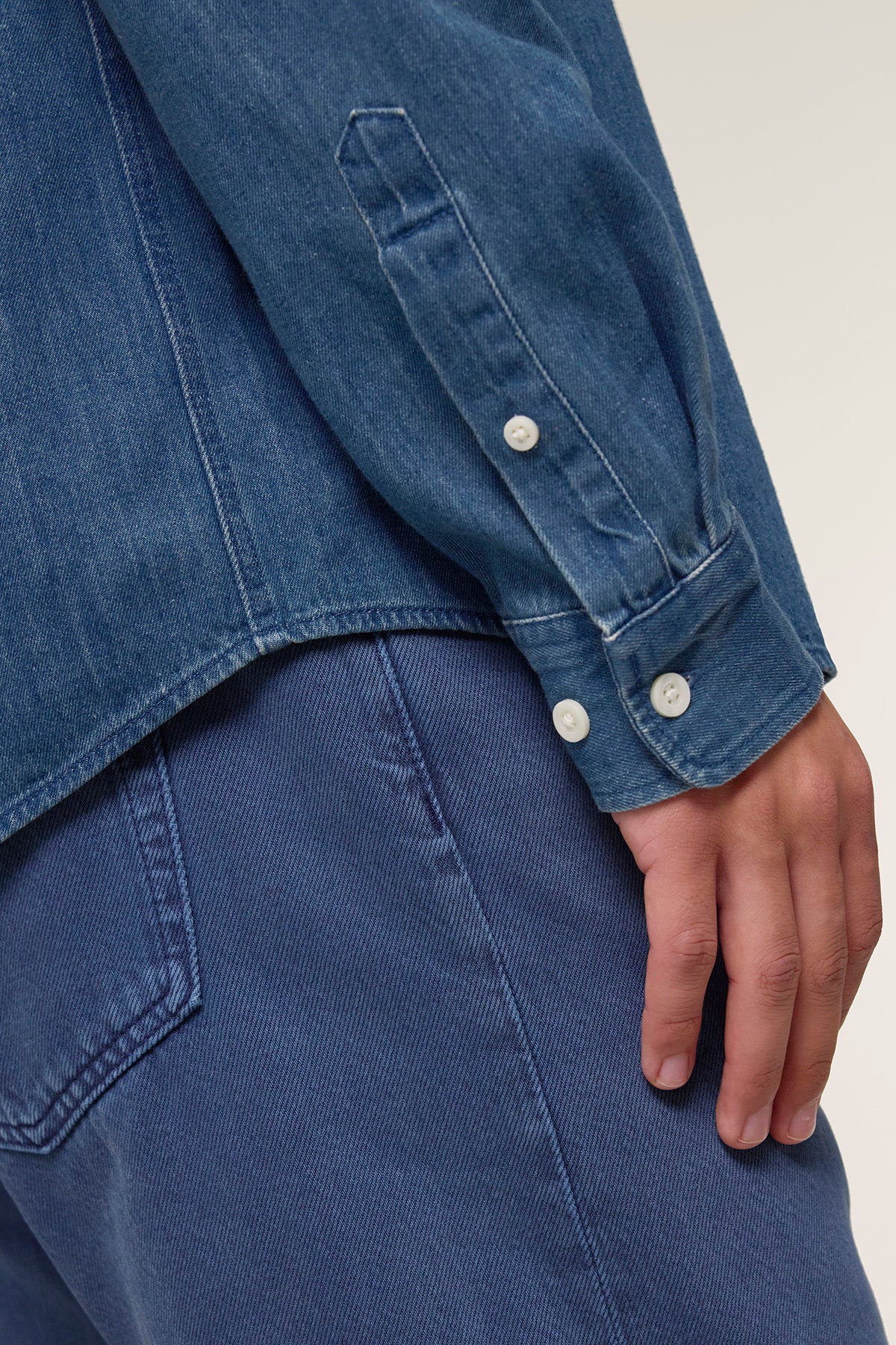 Organic Denim Shirt - Dark Wash - Men