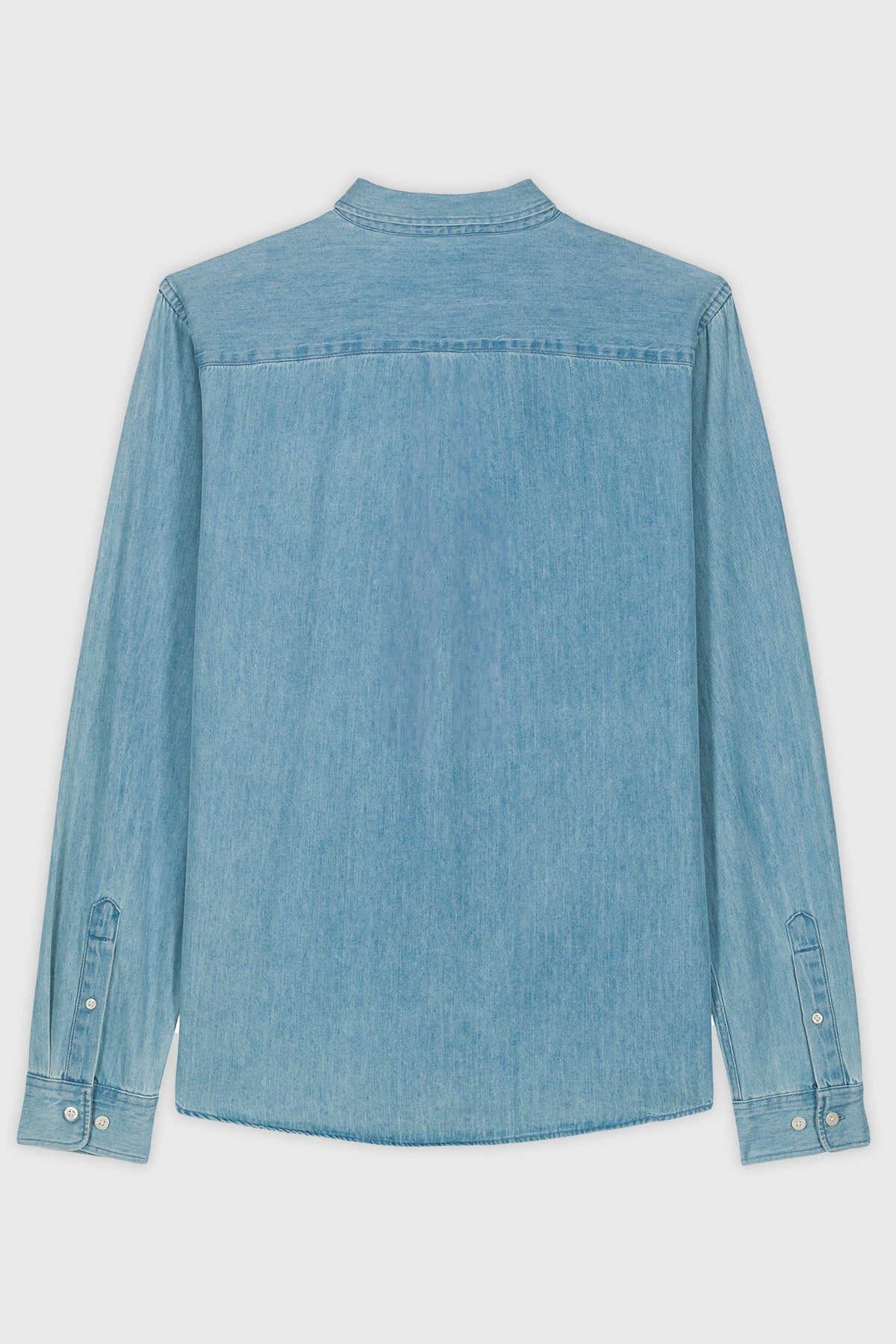 Organic Denim Shirt - Light Wash - Men