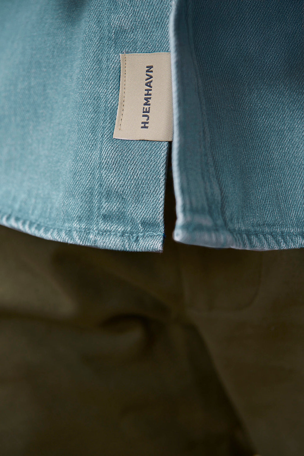 Organic Denim Shirt - Light Wash - Men