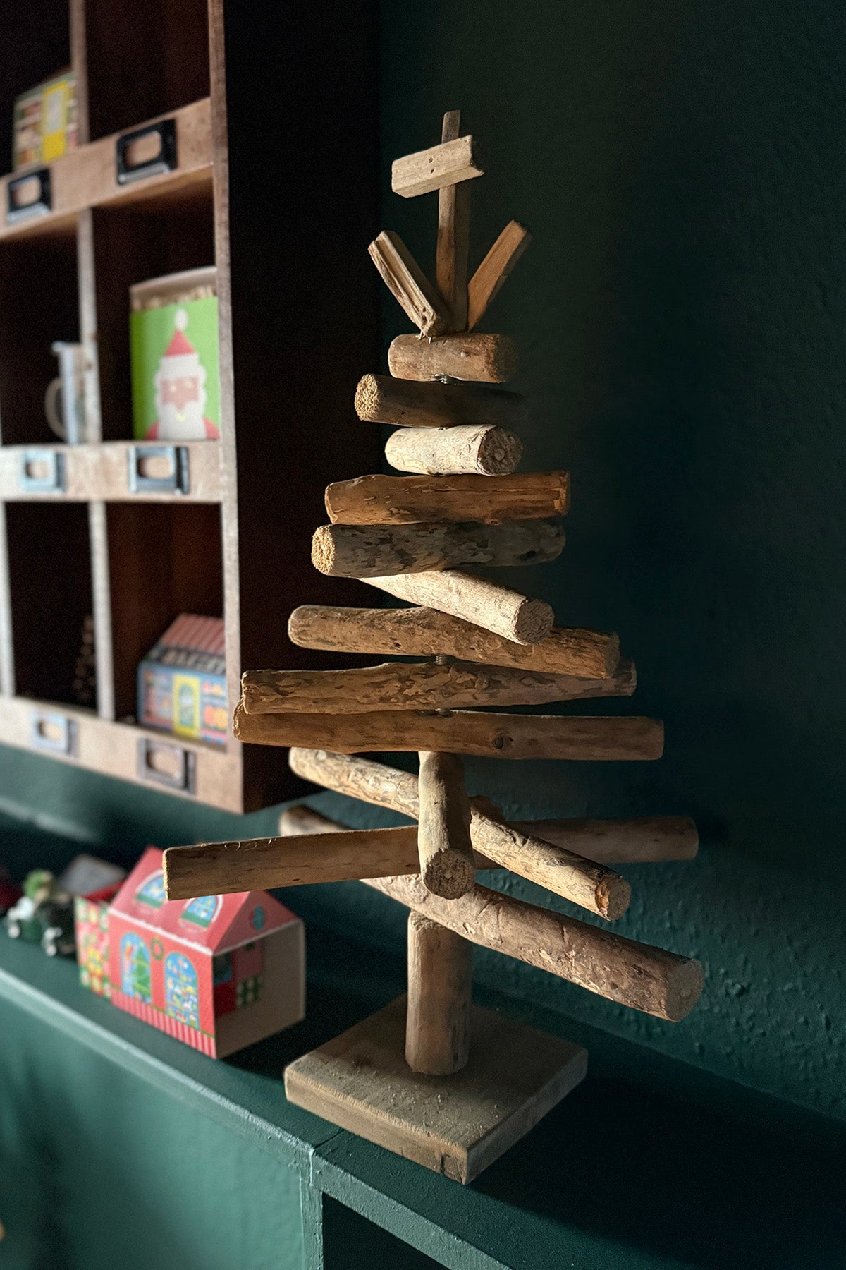 Juletræ i drivtømmer - 50 cm