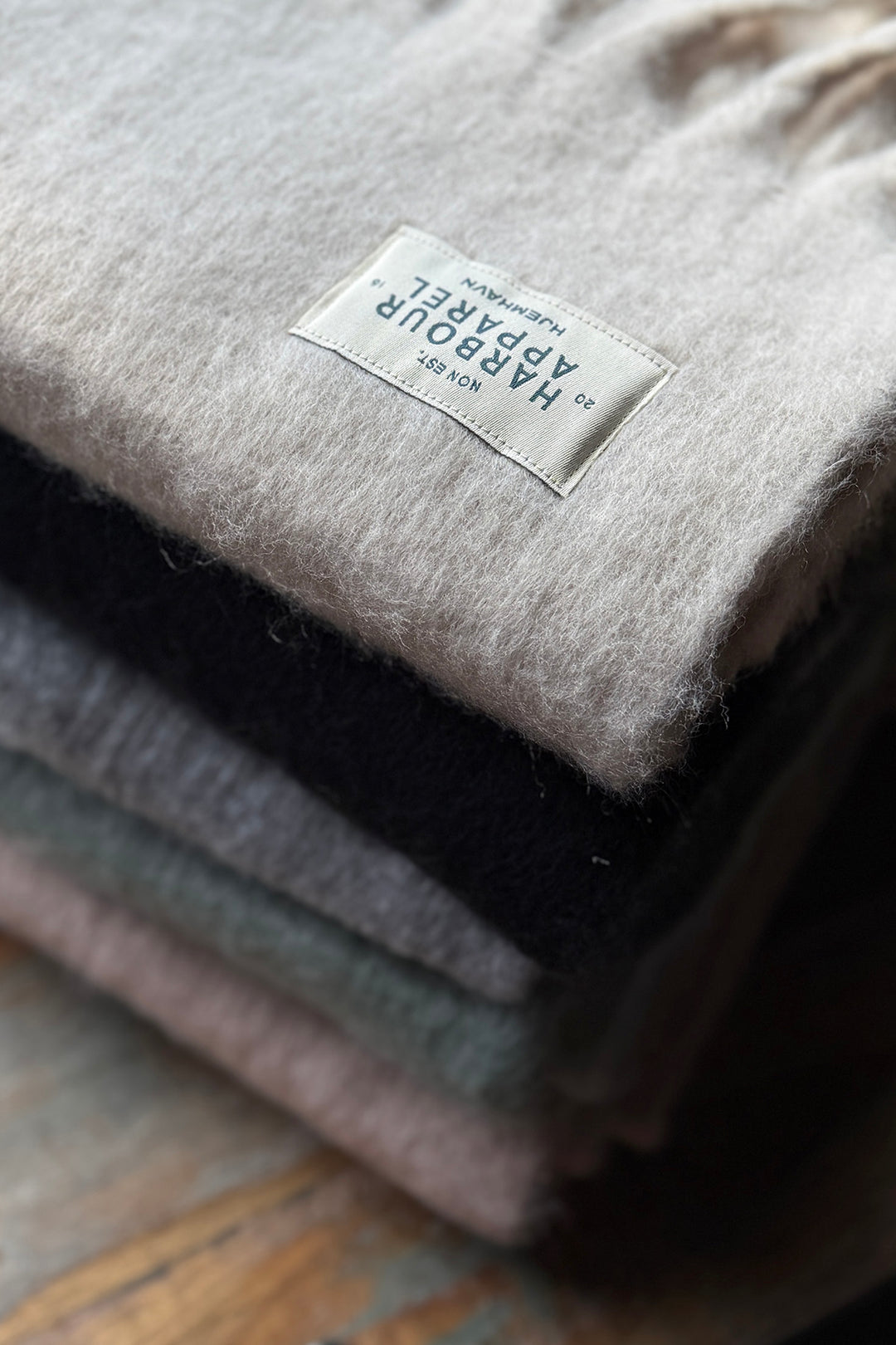 Flauschiger Oversize-Schal