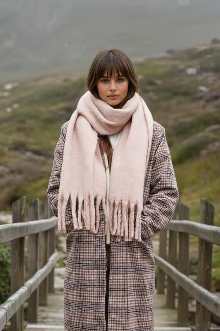 Flauschiger Oversize-Schal