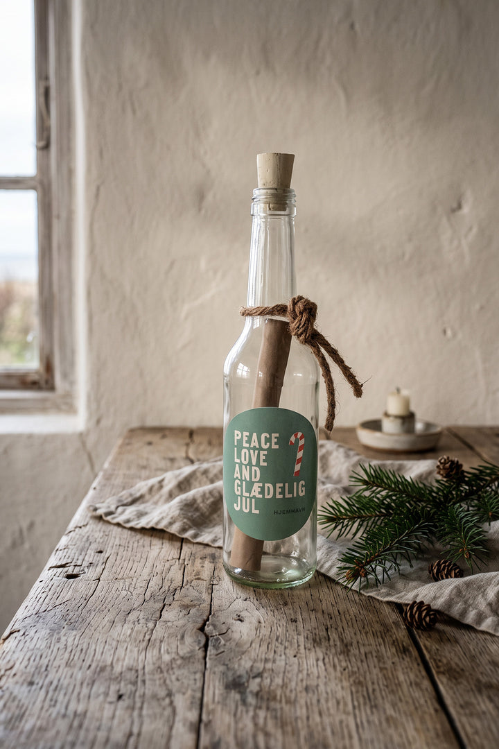Gift certificate "Mail in a Bottle" XMAS Edition