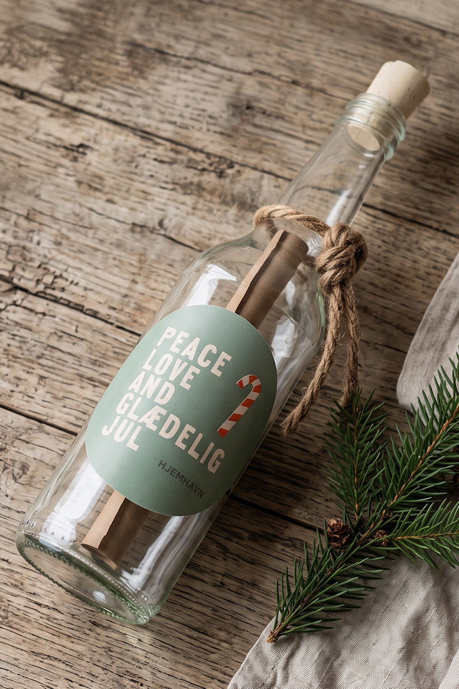 Gift certificate "Mail in a Bottle" XMAS Edition