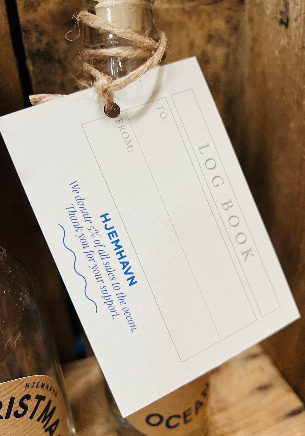 Gavekort "Flaskepost" XMAS-Edition