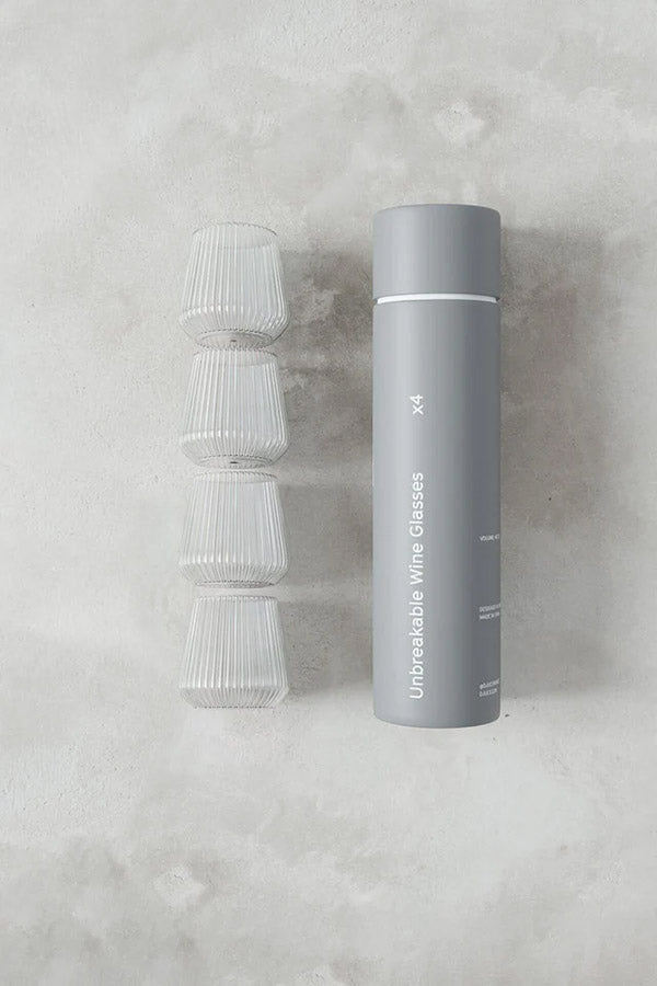 The Unbreakable Wine Glass (4-Pack)