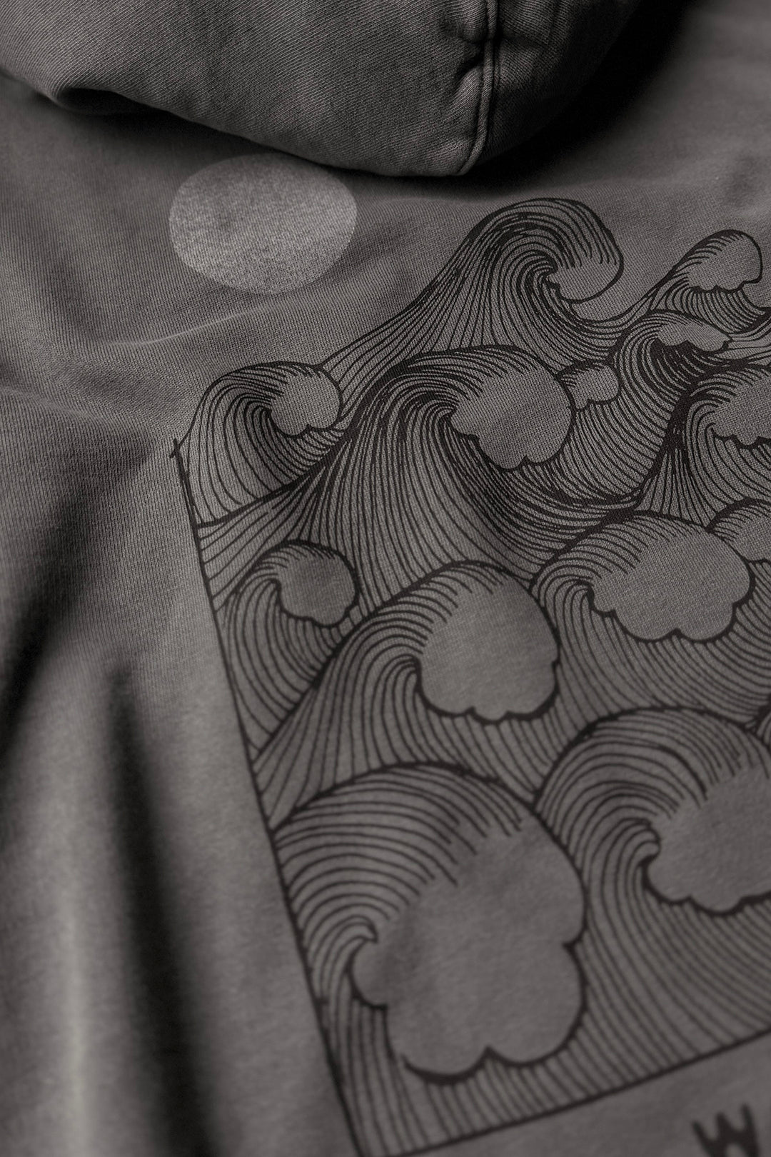 Hoodie "Just Listen - by night"