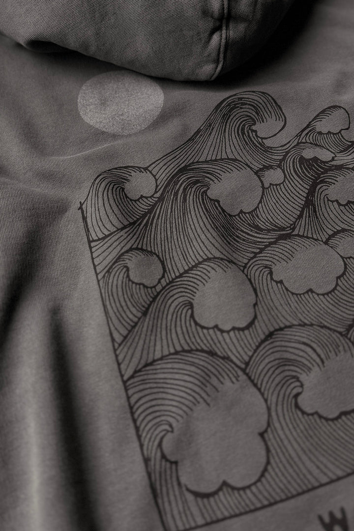 Hoodie "Just Listen - by night"