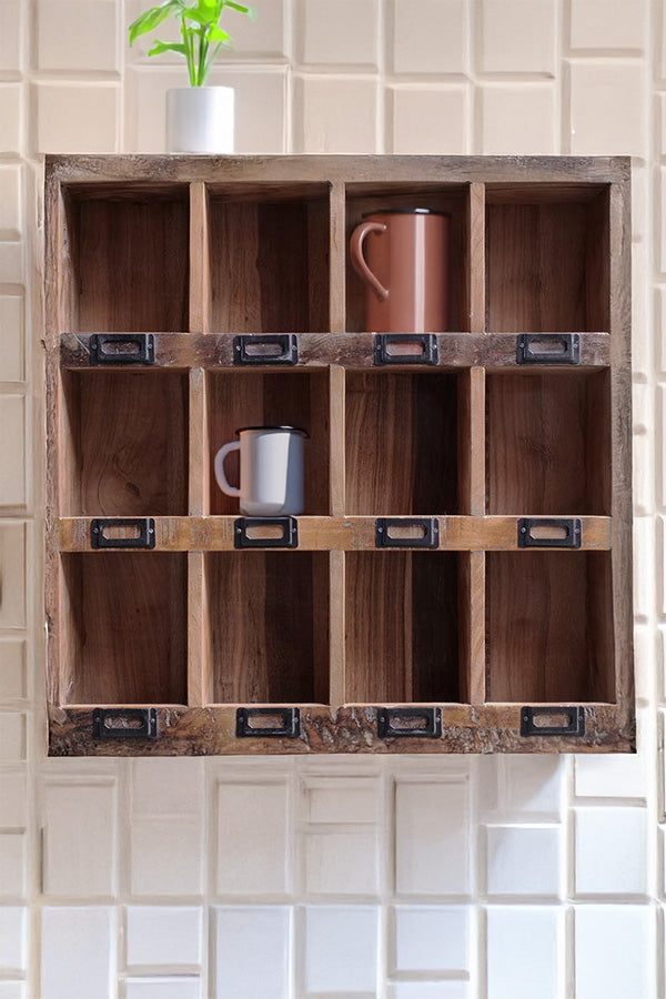 Regal 60 x 60 cm - Recyclingholz