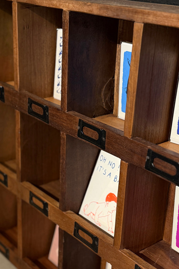 Regal 60 x 60 cm - Recyclingholz