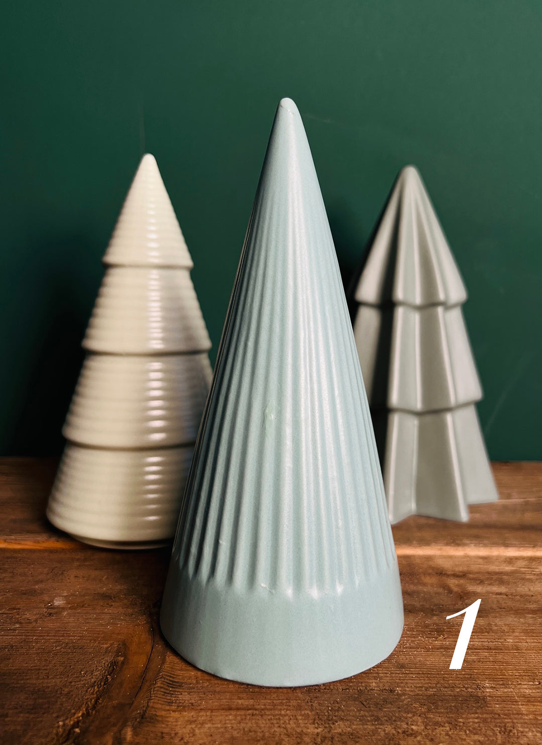 Weihnachtsbaum - Porzellan