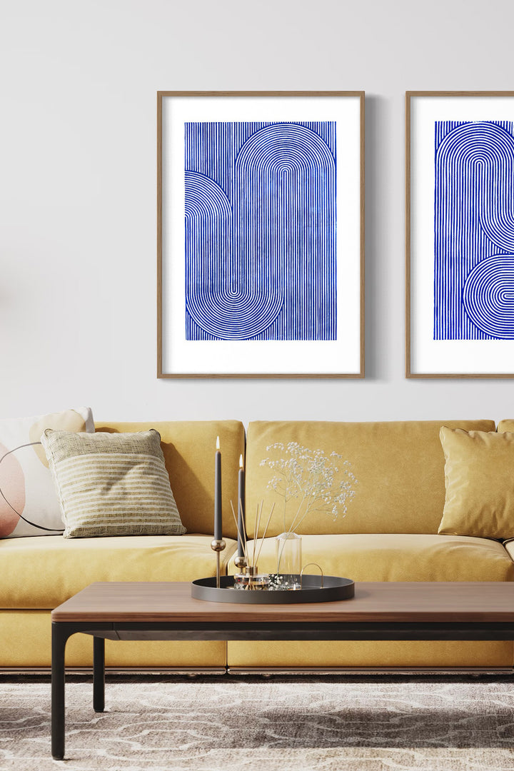 Lines No.1 – Linoleumdruck