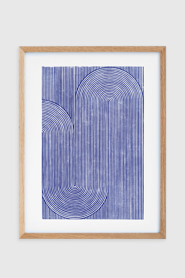 Lines No.1 – Linoleumdruck