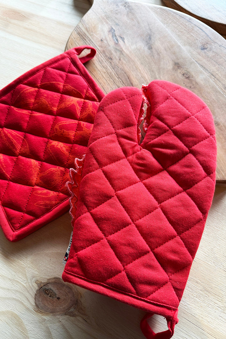 Ofenhandschuh & Topflappen „Hummer“