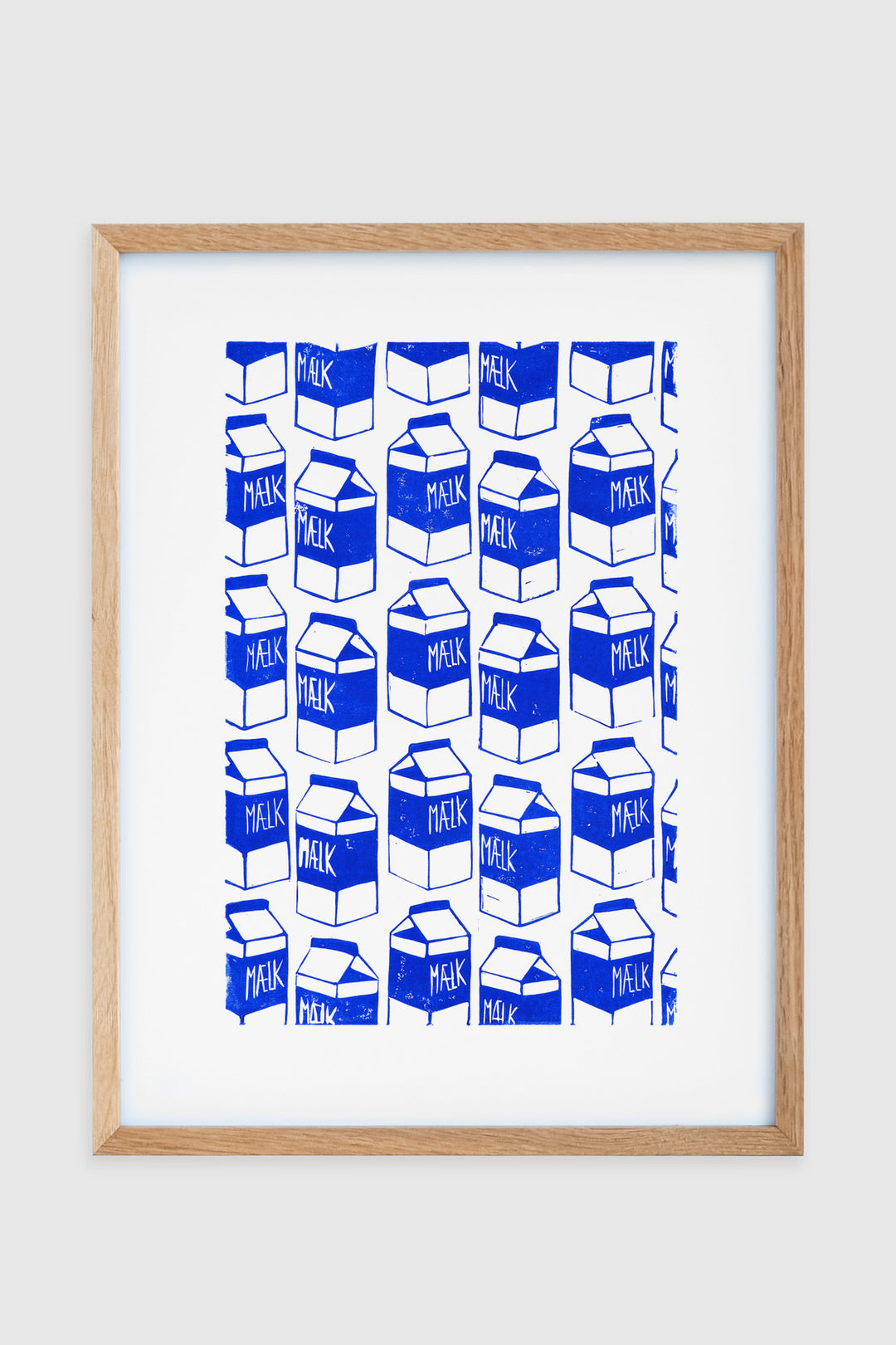 Milch - Linoleumdruck